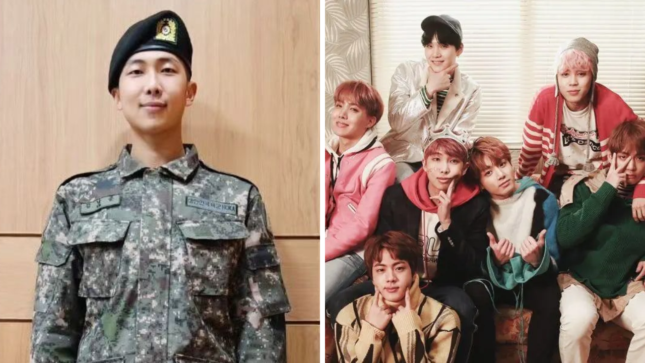 BTS' RM Performs Spring Day With His Military Bandmates At 2024 Family Love Concert