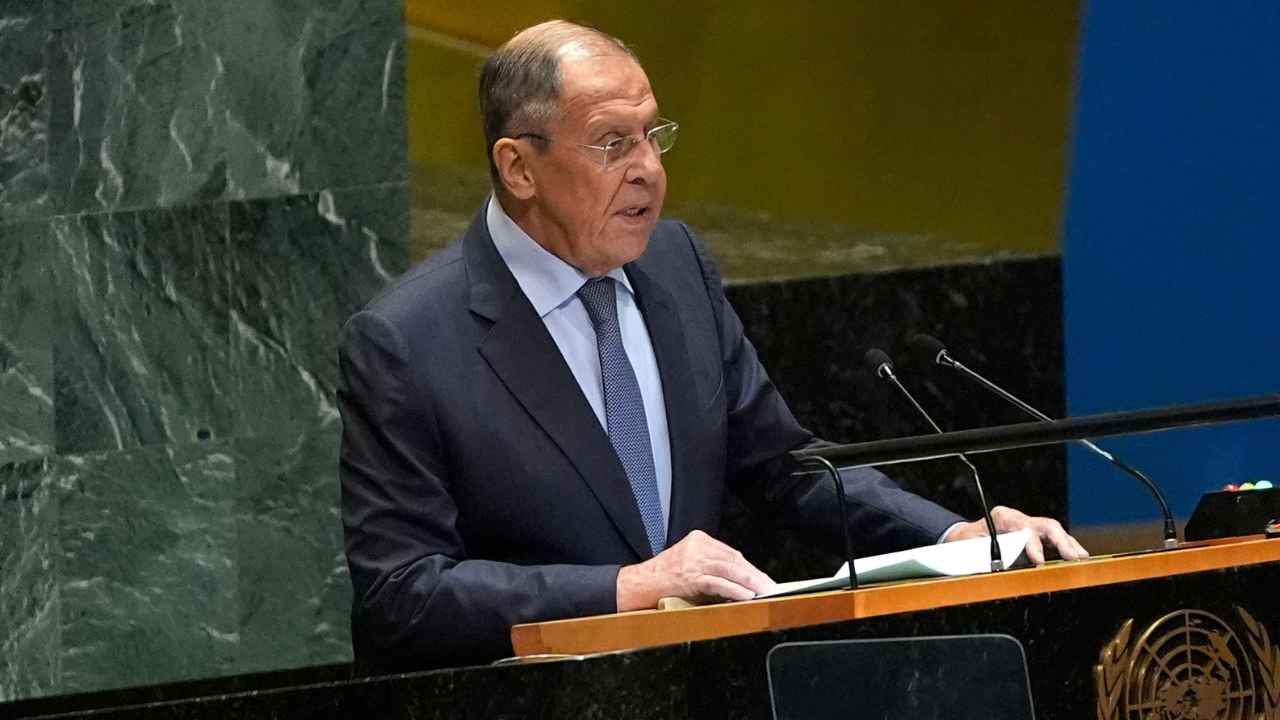 Russia's Minister for Foreign Affairs Sergey Lavrov