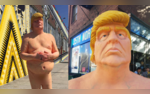 Donald Trump Gets 43-Feet Tall Naked Statue In Las Vegas A Repeat Of 2016