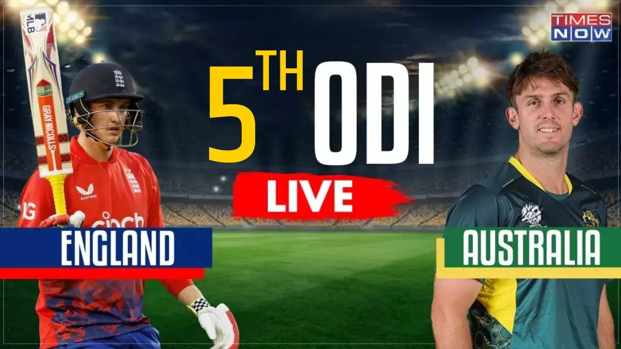 England vs Australia 5th ODI Live Cricket Score Updates And Scorecard