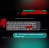 Employee Shares Screenshot Of Threatening Text From Boss Why Are You Sending This at 2 am