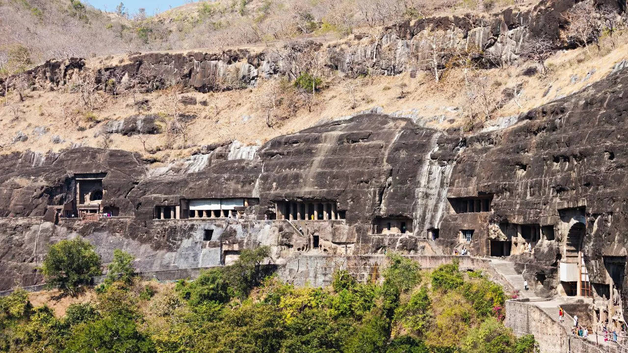 You Can Now Take An Electric Bus To Visit Ajanta Caves. Credit: Canva