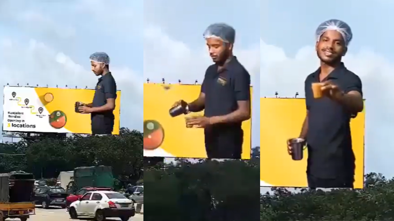 Bengaluru's 3D advertisement goes viral