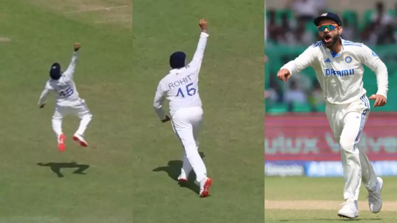 Gill Shocked; Siraj, Kohli In Disbelief As Rohit Sharma Stunner Cut Short Litton Das' Stay: Video