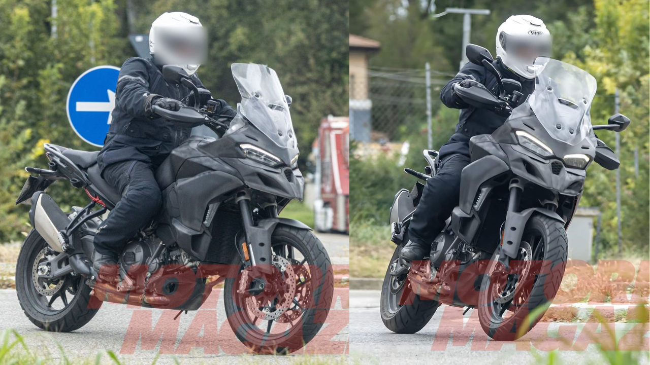 Upcoming Ducati Multistrada V2 Spy