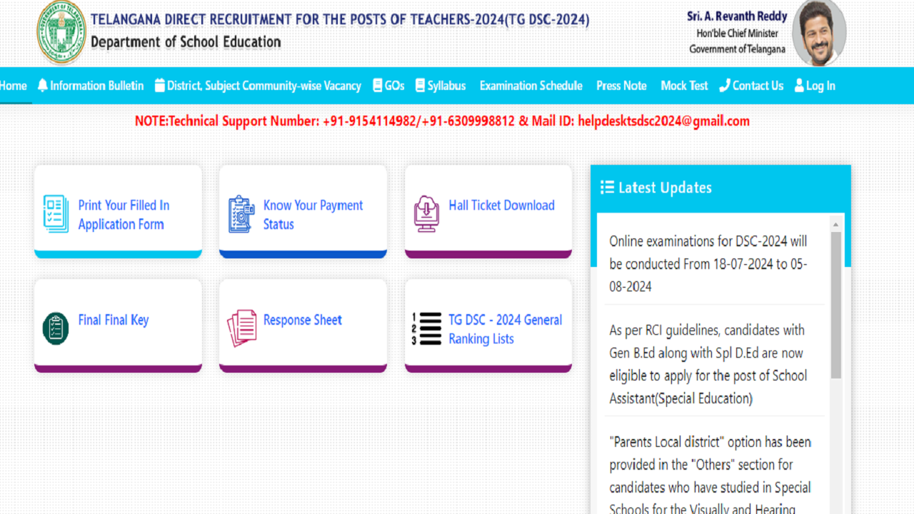 TS DSC results 2024