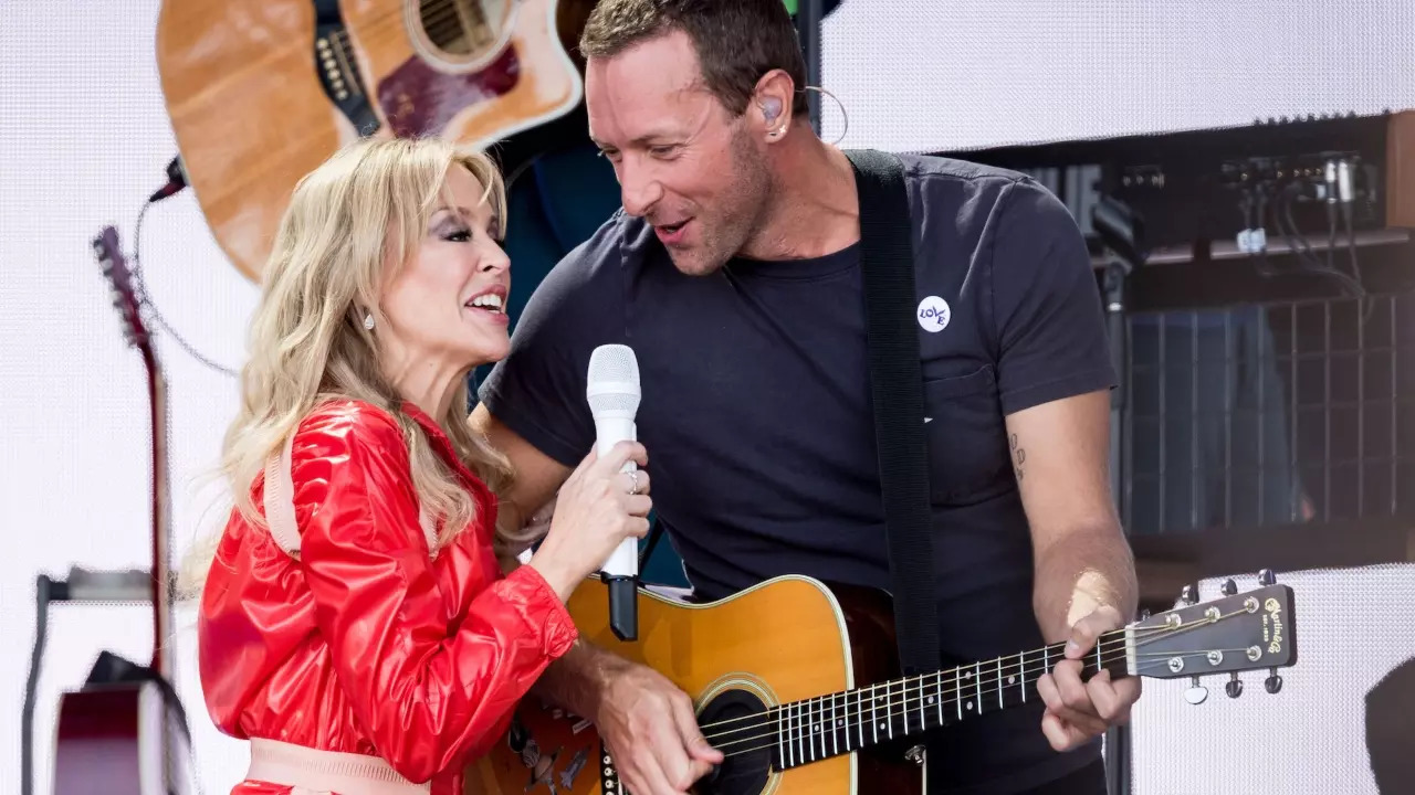 Kylie Minogue opens up about Coldplay’s Chris Martin’s sweet message