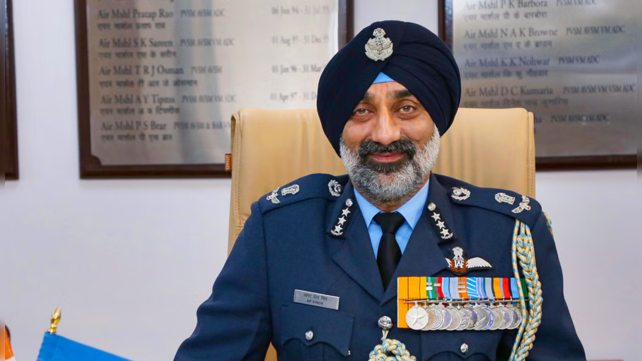 Air Marshal AP Singh takes charge as new Chief of Air Staff