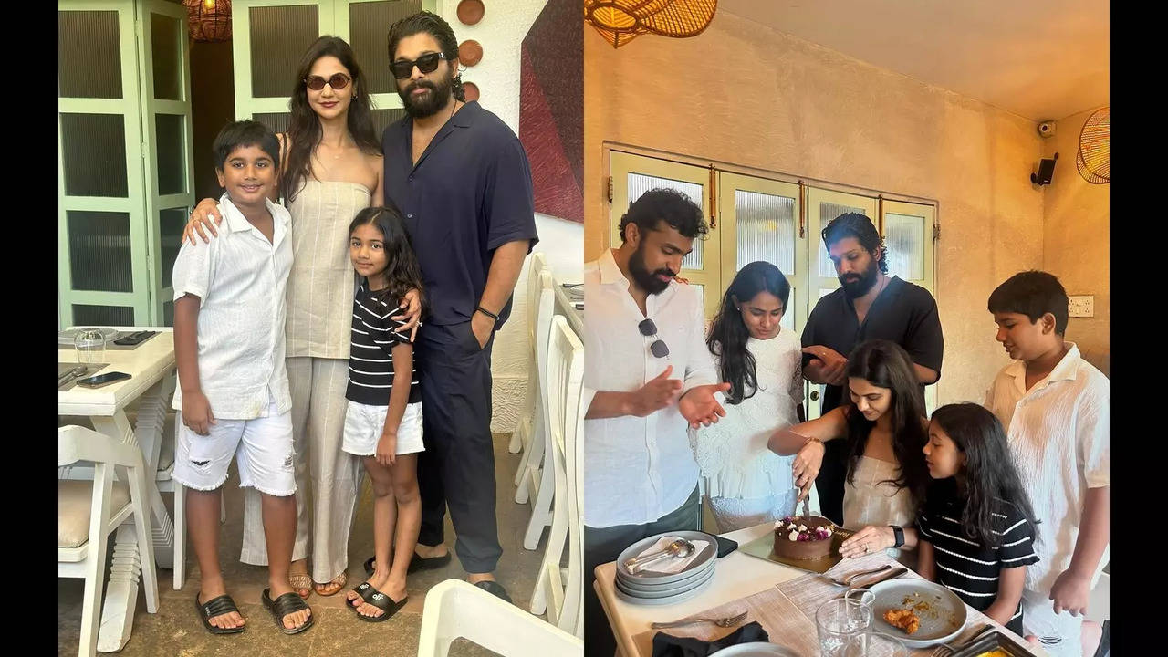 Allu Arjun Celebrates Sneha’s Birthday