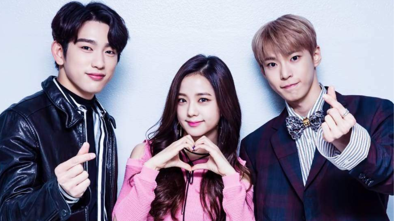 Blackpink's Jisoo, NCT's Doyoung And GOT7's Jinyoung Reunite With Inkigayo Staff Over Dinner