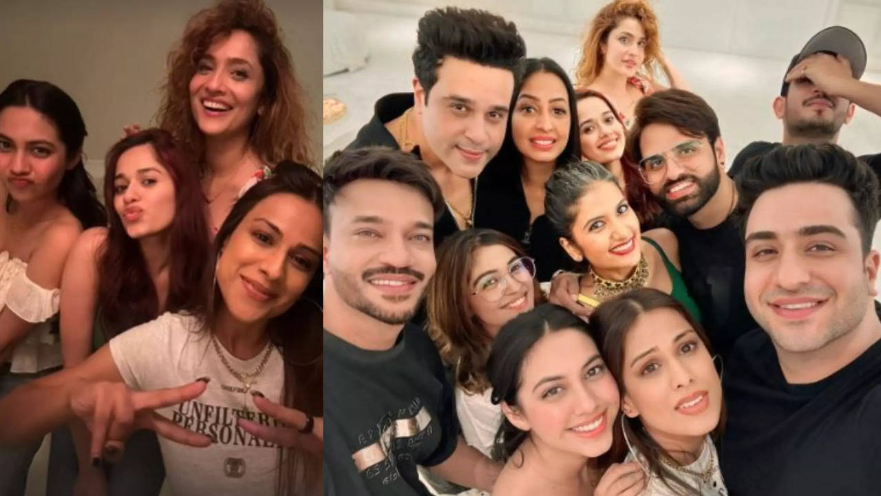 Nia Sharma, Ankita Lokhande And Others Party Hard With Laughter Chefs Team As The Show Is All Set  To Go Off-Air