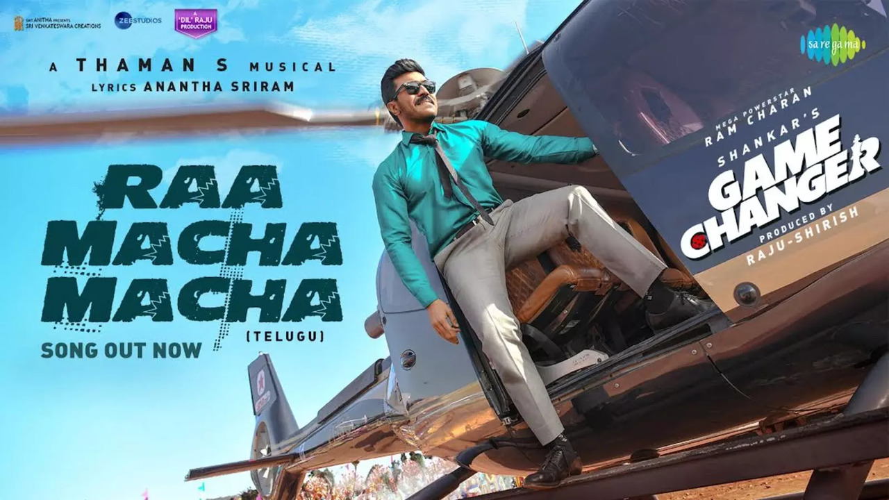 Ram Charan Raa Macha Macha song