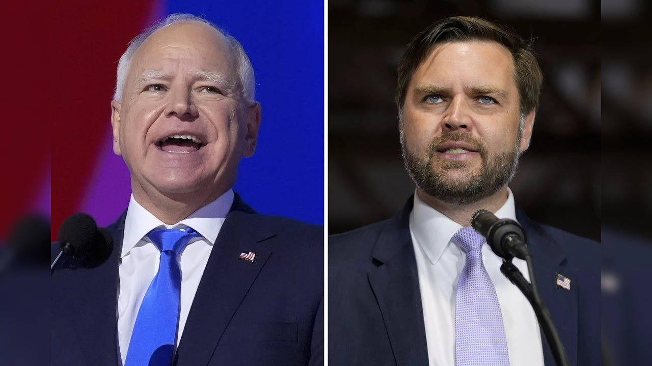 Vice President running mates Tim Walz and JD Vance gear up for their first debate