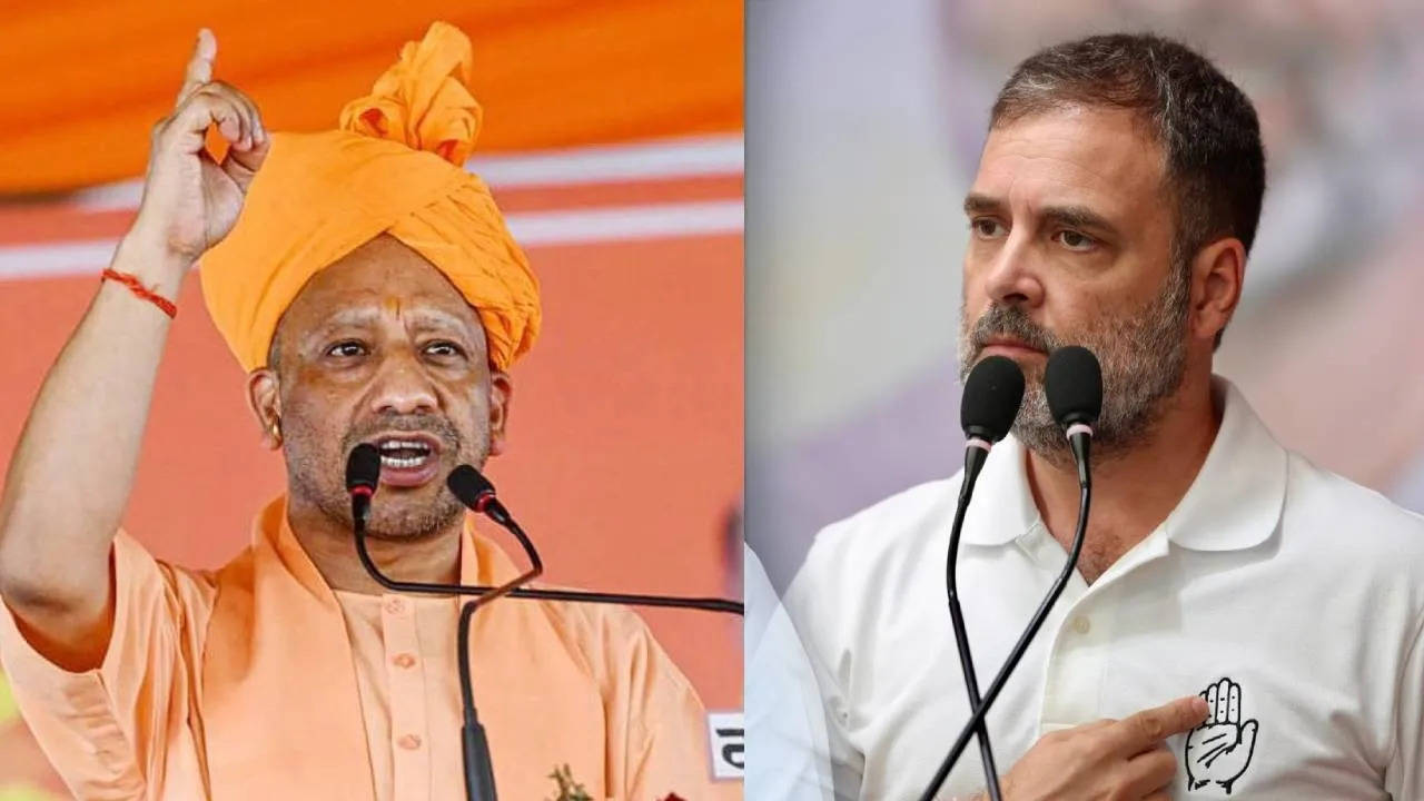 Yogi Adityanath attacks Rahul Gandhi