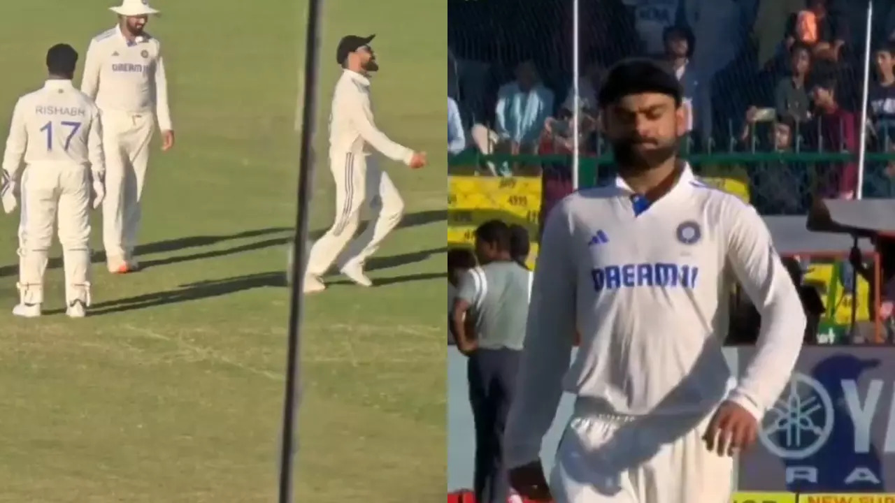 Virat Kohli's Shenanigans Steal The Show As Hilarious Antics Sums Up India's Mood After Dominant Day: Watch