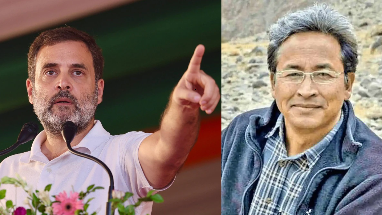 rahul gandhi sonam wangchuk