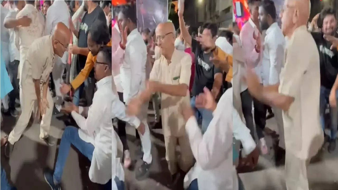 pune old man dance viral video