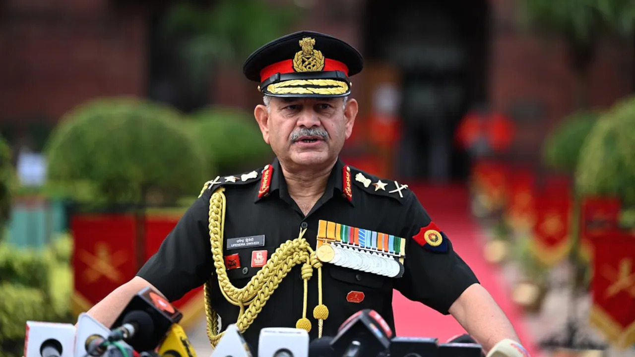 Indian Army chief General Upendra Dwivedi