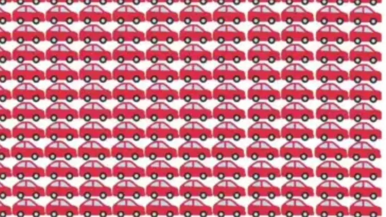 Optical Illusion: Spot the odd car in under 5 seconds