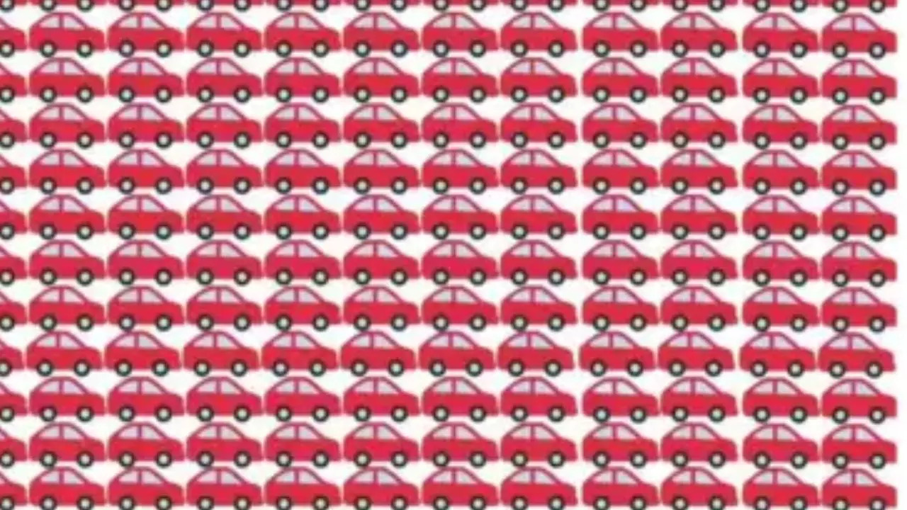 Optical Illusion: Spot the odd car in under 5 seconds