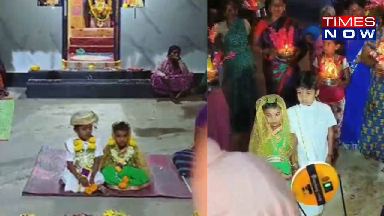 Tumkur Villagers Perform Unusual Child Marriage Ritual to Bring Rain