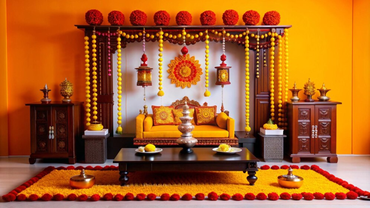 Navratri Decor Ideas for Your Puja Room