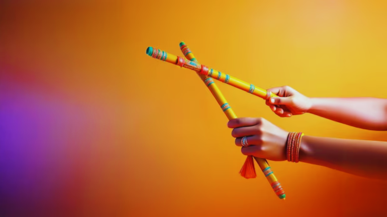 DIY Ideas To Decorate Your Dandiya Sticks