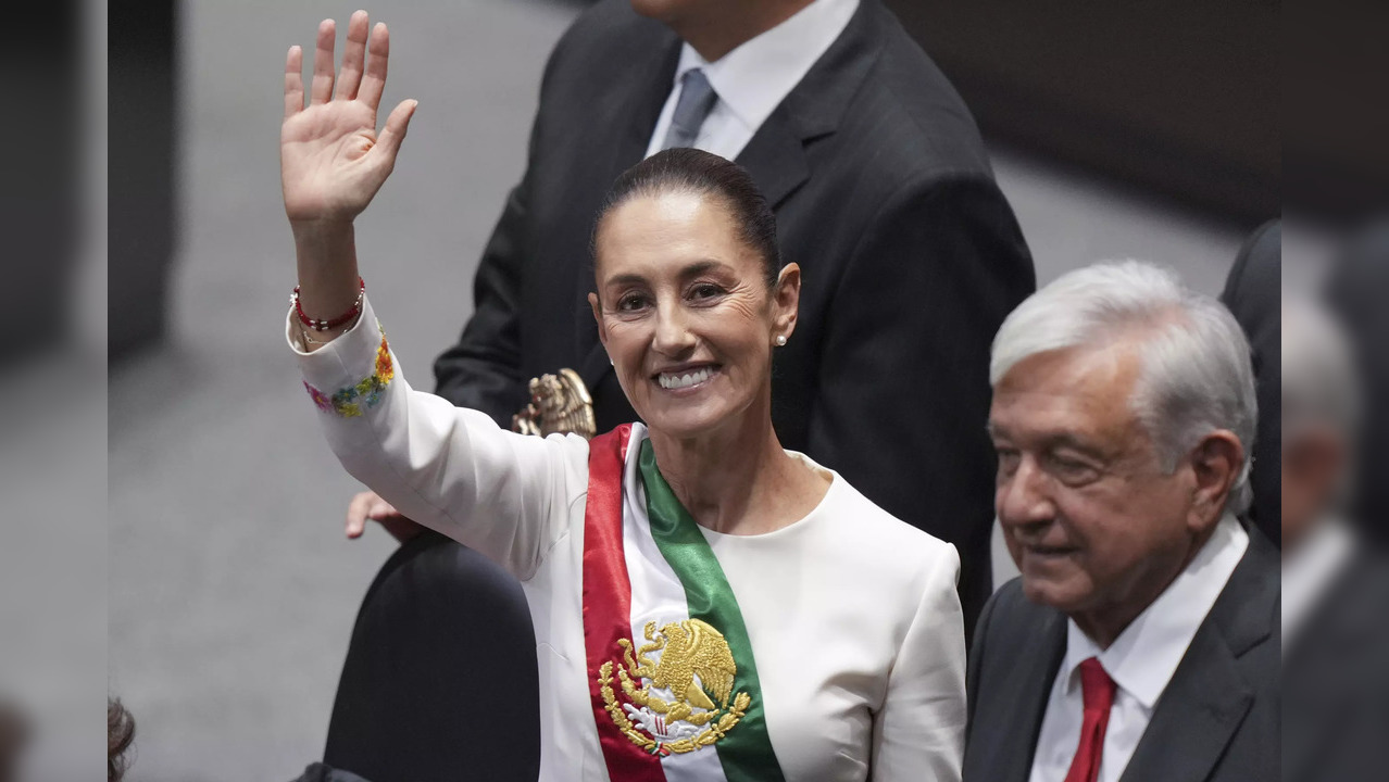 Claudia Sheinbaum elected as the president of Mexico.