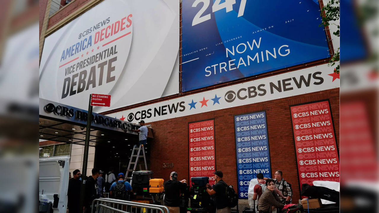 The VP debate will air on CBS tonight at 8 pm ET.