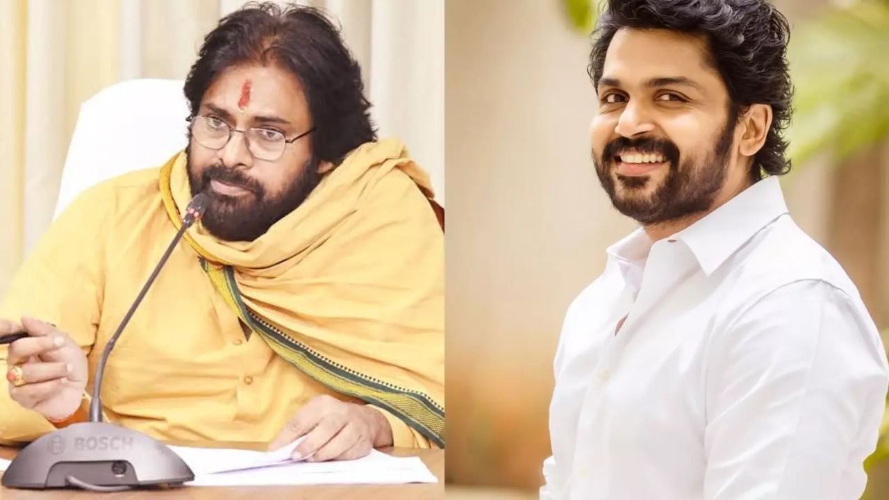 Pawan Kalyan talks about Karthi's apology