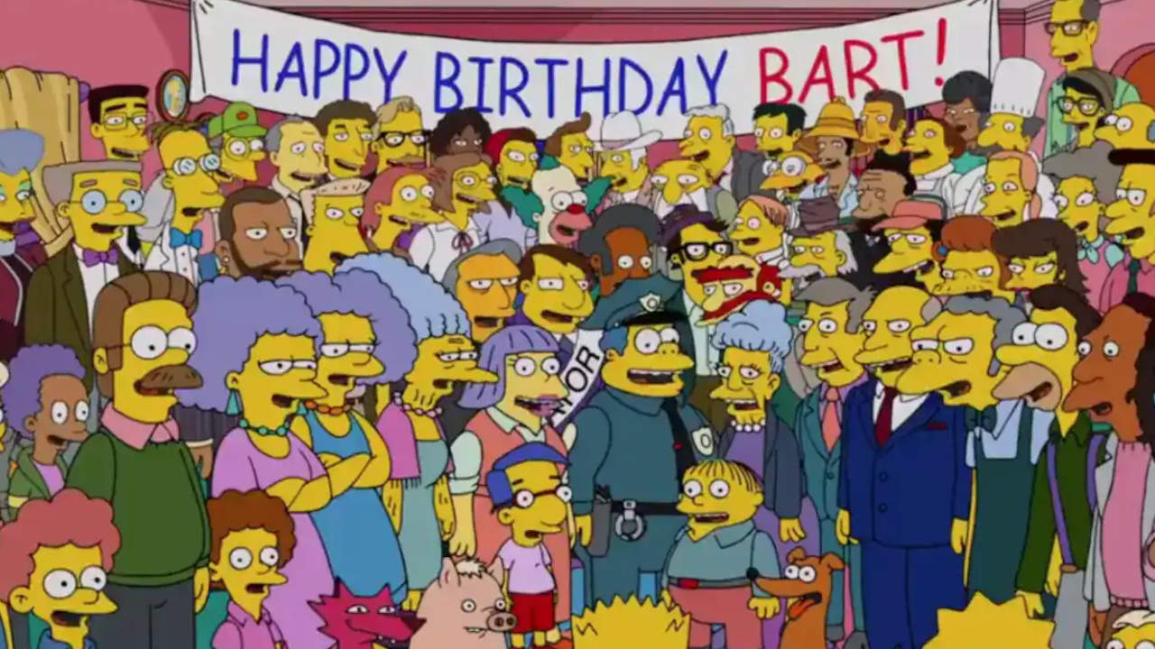 The series finale was titled Bart’s Birthday