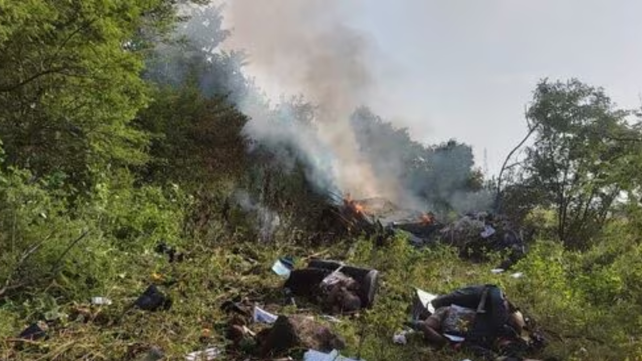 Pune helicopter Crash 