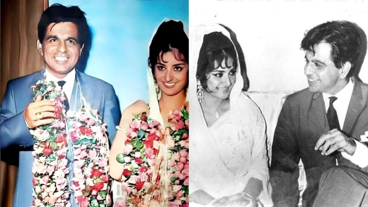 Saira Banu Posts Rare Pictures With 'One True Love' Dilip Kumar On 58th Engagement Anniversary