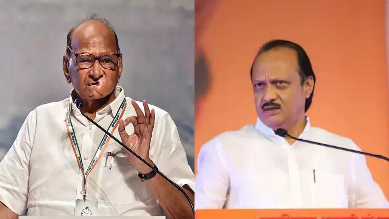 Sharad Pawar and Ajit Pawar