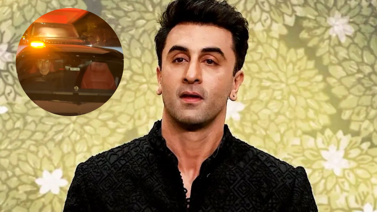 ​Ranbir Kapoor Spotted Driving His Favourite Luxury Car And Its Price Will Drop Your Jaws. Watch Viral Video​ (Image Credit: Instagram)