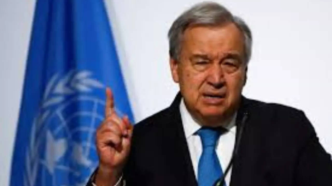 UN Secretary General Antonio Guterres