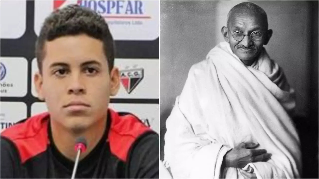 Meet Mahatma Gandhi, Brazilian Footballer Named After India's 'Father Of Nation'