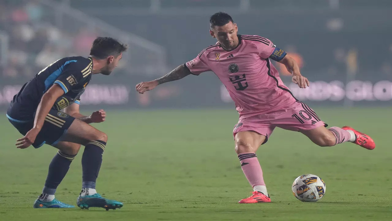 Lionel Messi in action for Inter Miami