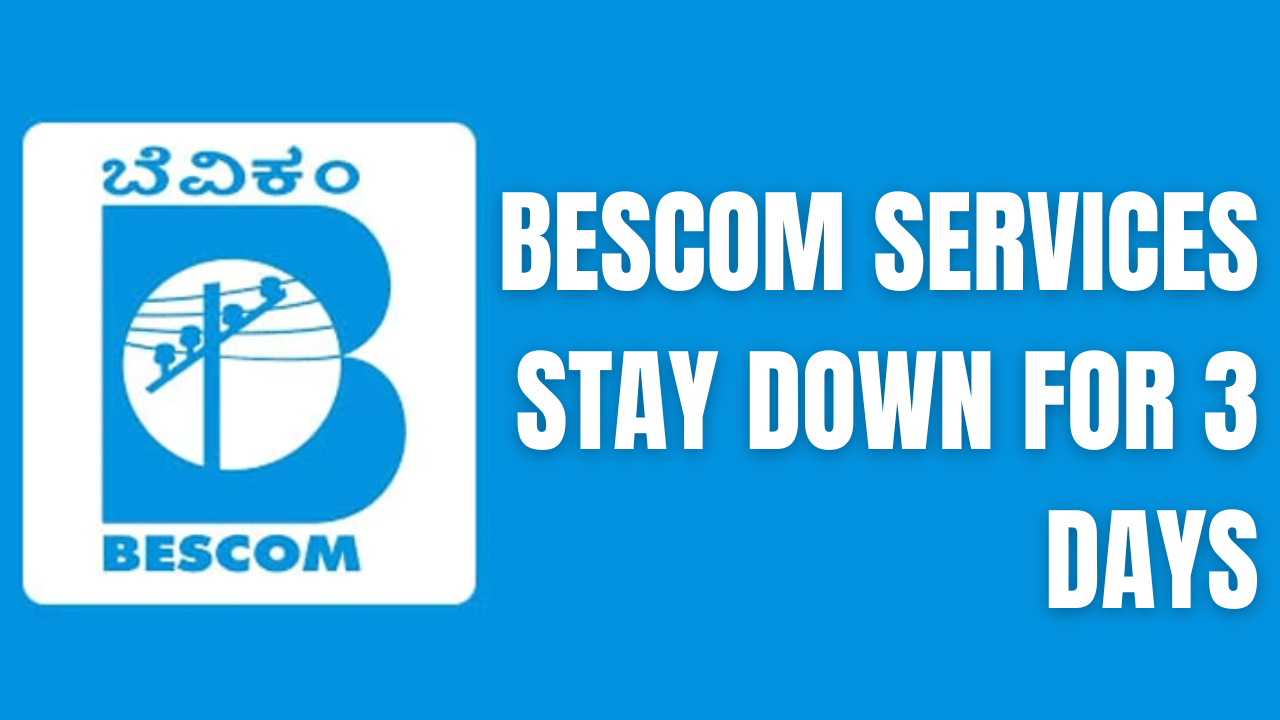 BESCOM Announces Service Downtime for RAPDRP IT Upgrades from 4th to 7th October 2024