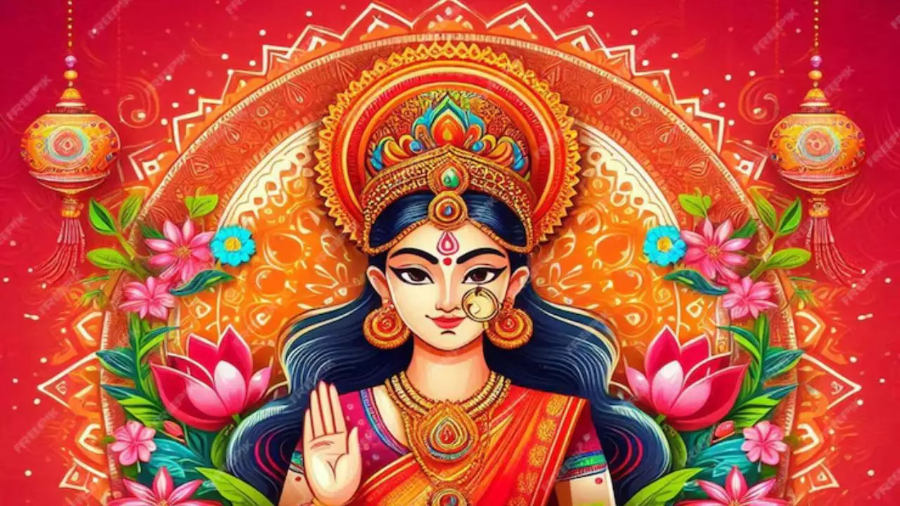 Navratri 2024 Wishes And Quotes Live Happy Shardiya Navratri Greetings Images To Share On Whatsapp Ghatasthapana Muhurat Durga Puja Vidhi And 9 Colours Of Navratri