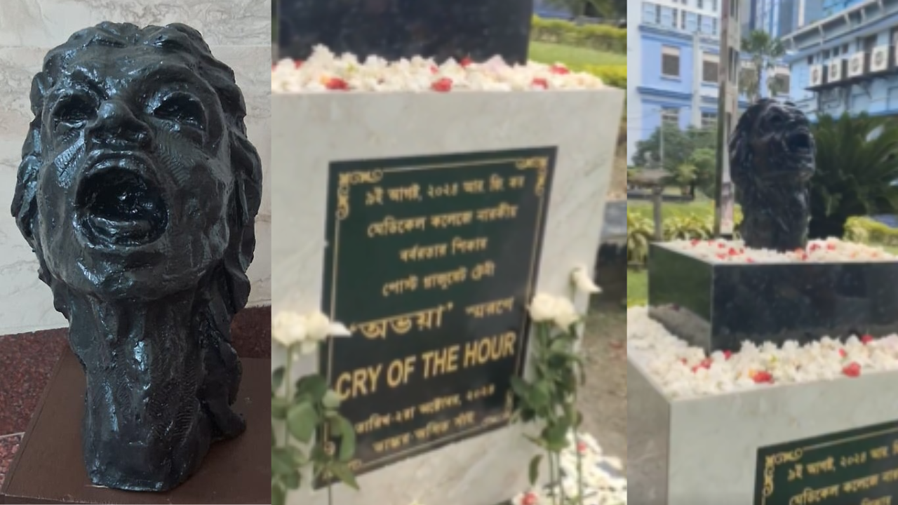 Sculpture Honouring RG Kar Rape and Murder Victim Sparks Mixed Reactions