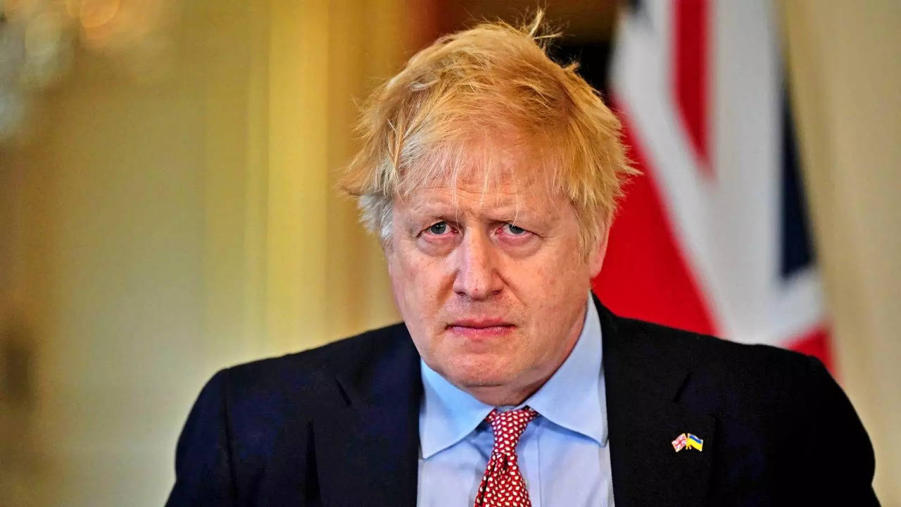 Former British Prime Minister Boris Johnson