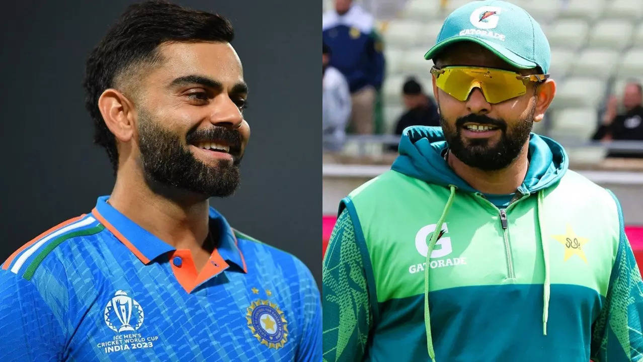 Virat Kohli and Babar Azam