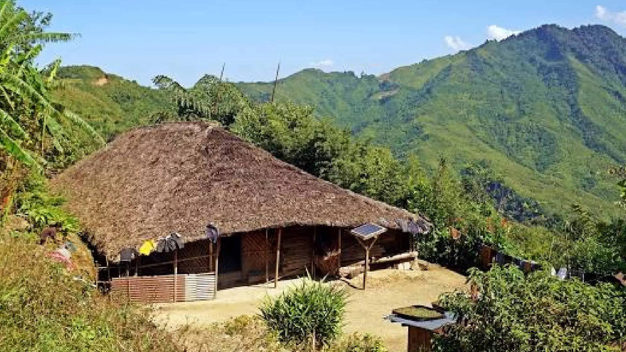 the people of this indian village in nagaland live in two countries