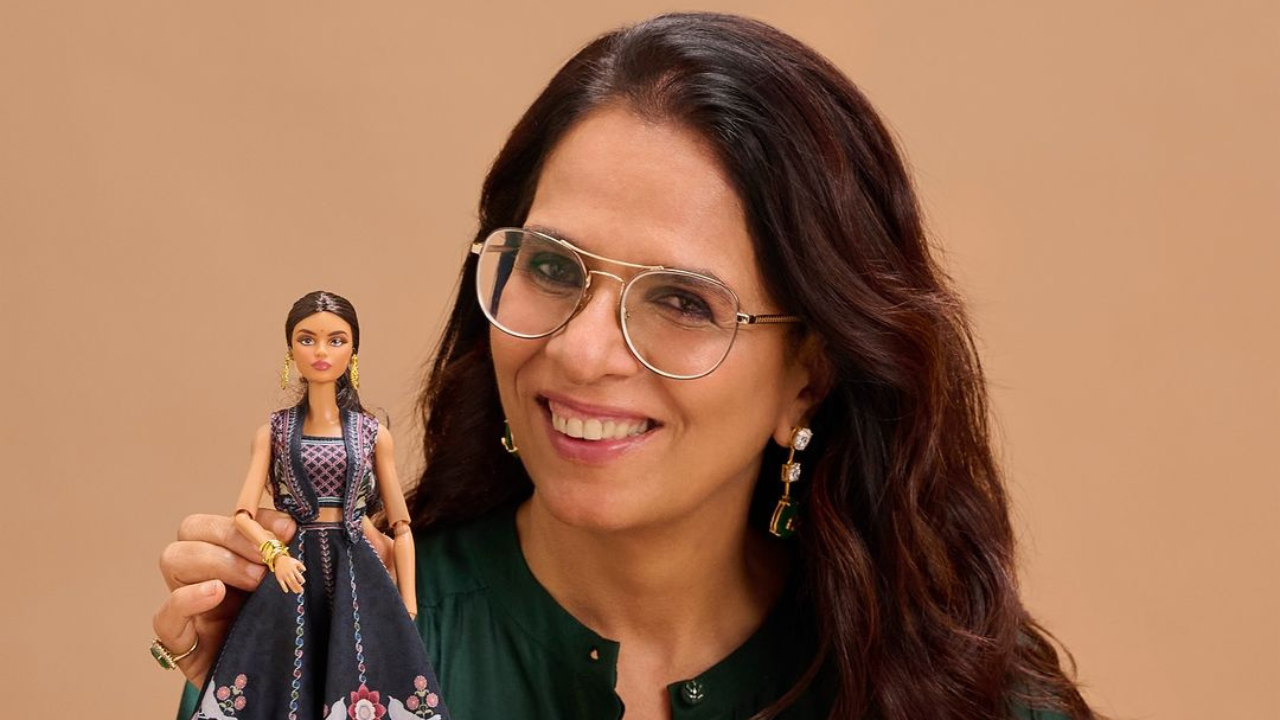 Anita Dongre dresses Diwali Barbie Doll