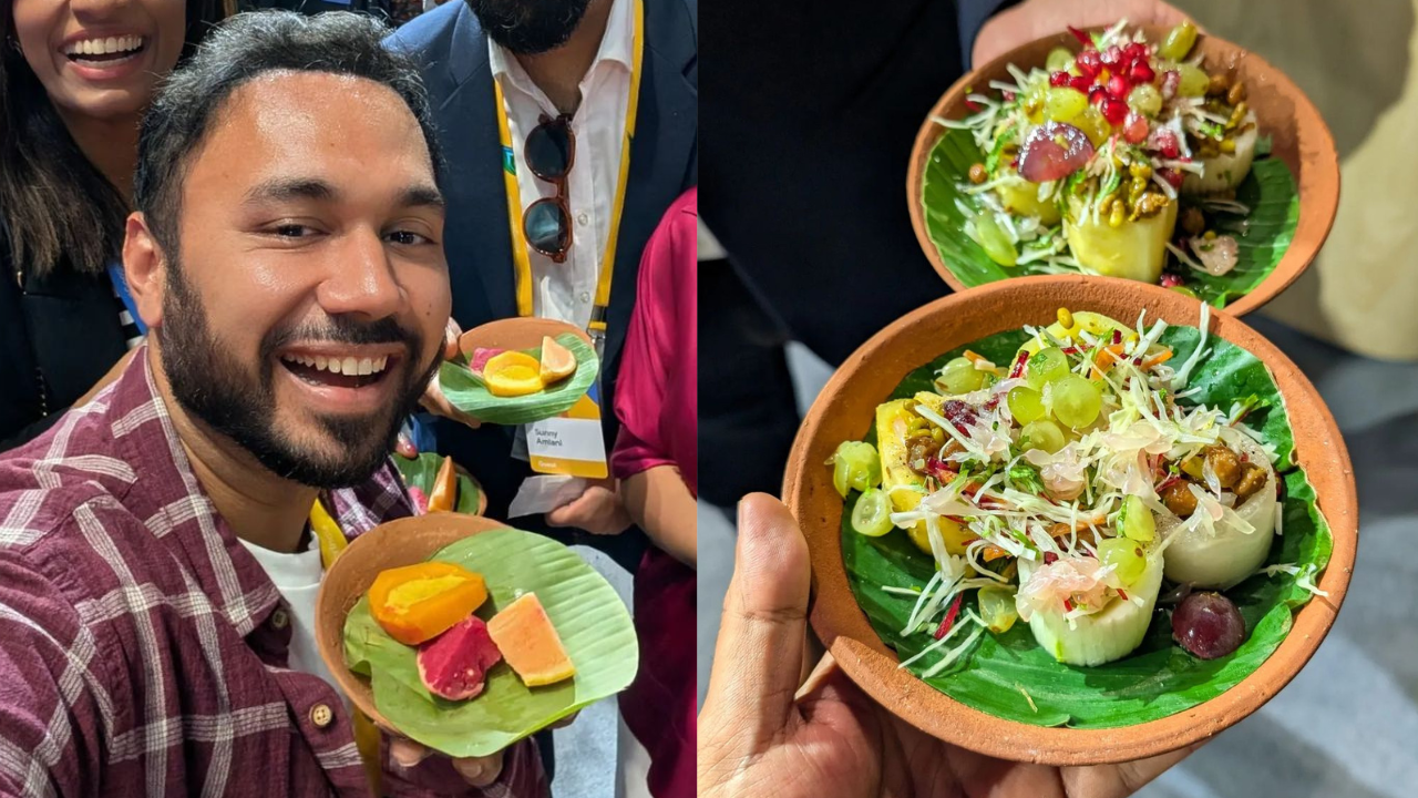 Chef Saransh Golia Shares Glimpse Of The 'Delishaaas' Chaat Party At The Google For India Event