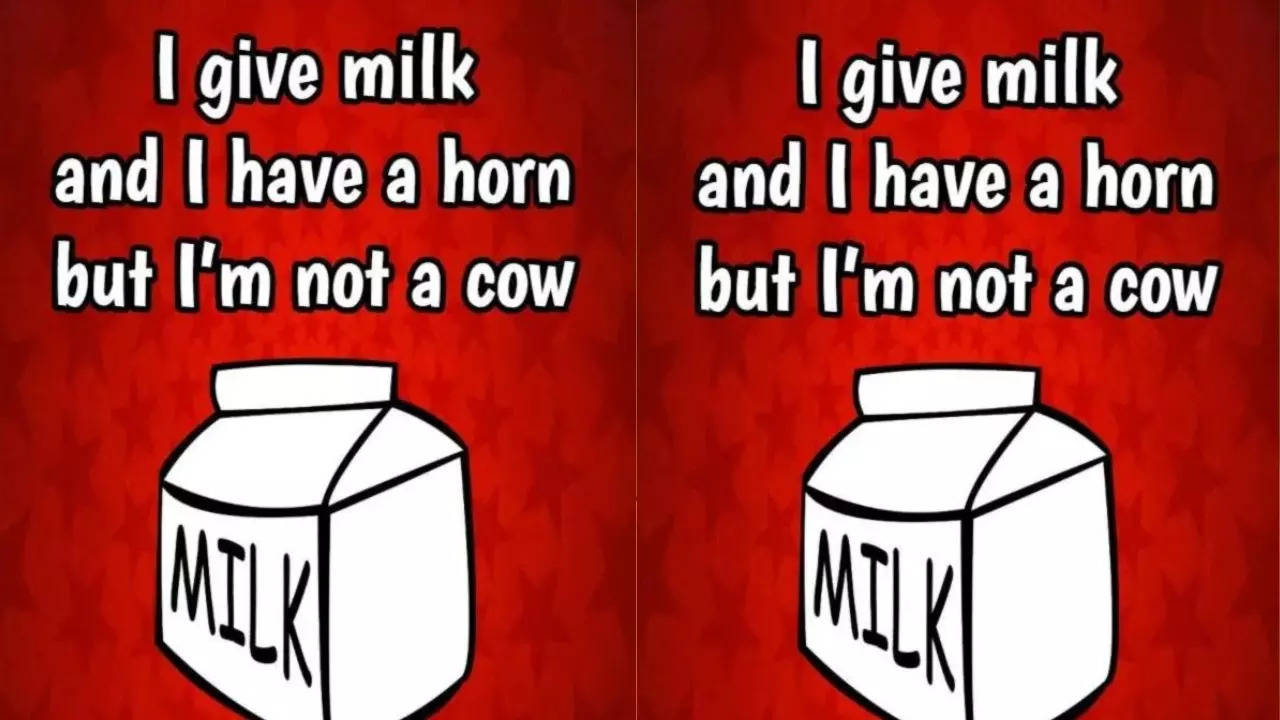 Brain Teaser Of The Day: I Give Milk And I Have A Horn But I Am Not A Cow - Guess What Am I?