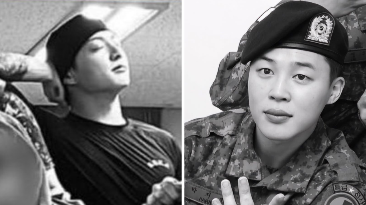 BTS' Jimin Sports New Badge, Jungkook Flaunts Buff Body In UNSEEN Military Pics