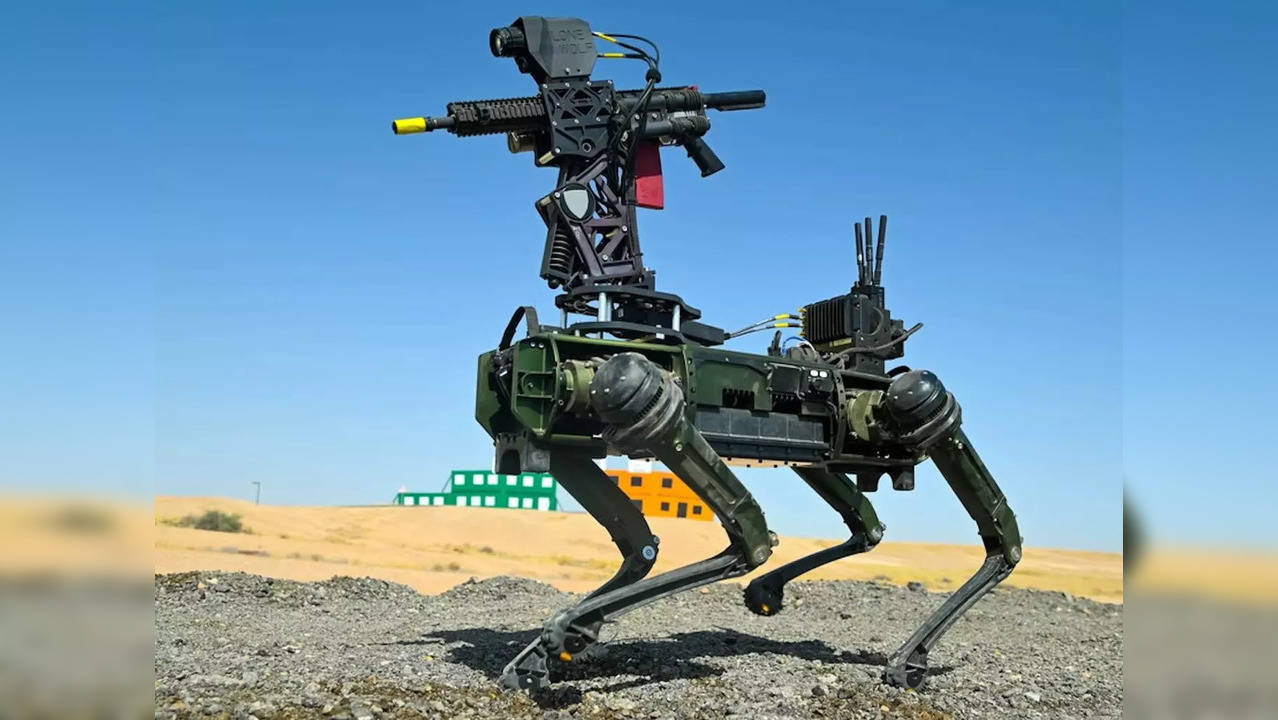 robot dog.