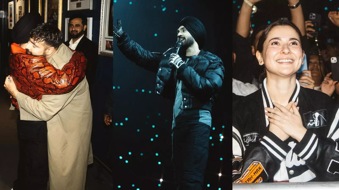 Diljit Dosanjh Invites Pakistani Actress Hania Aamir On Stage, Badshah Makes Special Appearance At London Concert. WATCH